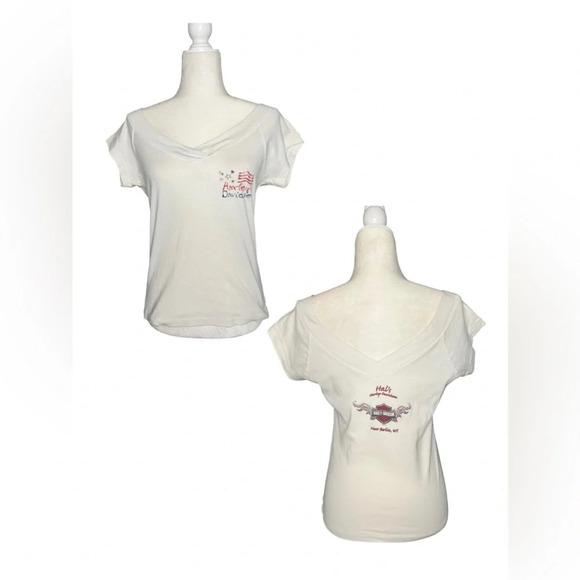 Harley-Davidson Tops - Y2K Harley Davidson OTS Top M